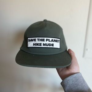 save the planet hike nude hat!